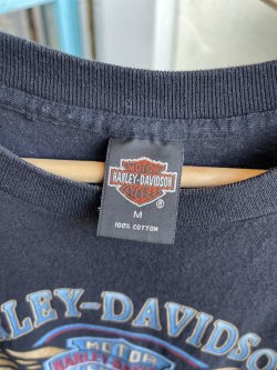 画像3: 1995 HARLEY DAVIDSON AMERICAN BAR&SHIELD WING LOGO T-SHIRT M