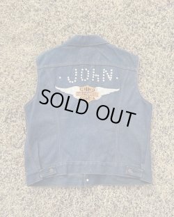 画像1: VINTAGE 70s LEVIS 70505 DENIM CUT OFF VEST 46