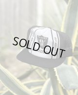 VINTAGE 80s NFL LOS ANGELES RAIDERS NEW ERA MESH TRUCKER CAP