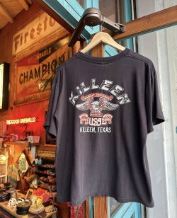 画像2: VINTAGE 80s HARLEY DAVIDSON KILLEEN EAGLE HEAD T-SHIRT  