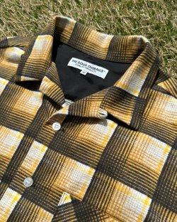 画像3: THE GOOD PRINT FLANNEL SHIRT YELLOW