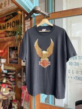 90s HARLEY DAVIDSON RIDE TO LIVE LIVE TO RIDE EAGLE LOGO T-SHIRT XL