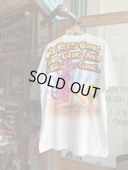 画像1: 90s HE KEEPS GOING AND GOING AND GOING AS GOING AIR BRUSH T-SHIRT XL