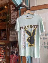 VINTAGE 80s PLAY BOY T-SHIRT M