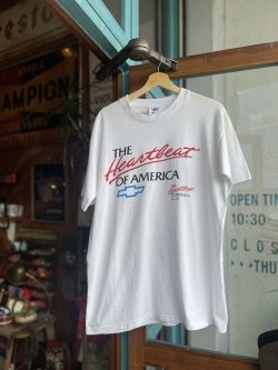 画像1: 90s CHEVROLET HEARTBEAT OF AMERICA T-SHIRT XL