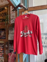 VINTAGE 80s STROHS BEER LONG SLEEVE T-SHIRT L