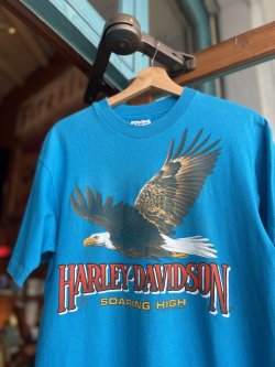画像4: VINTAGE 1989 HARLEY DAVIDSON EAGLE LOGO T-SHIRT L
