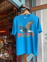 VINTAGE 1989 HARLEY DAVIDSON EAGLE LOGO T-SHIRT L