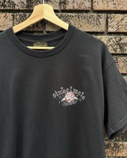 画像4: SIXHELMETS CHOPPERS “MI VIDA LOCA” T-SHIRT DRAWN BY BOULEVARD FEVER ART BLACK
