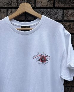 画像5: SIXHELMETS CHOPPERS “MI VIDA LOCA” T-SHIRT DRAWN BY BOULEVARD FEVER ART WHITE