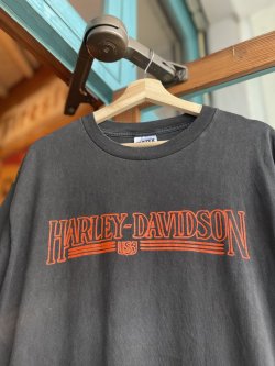 画像4: 90s HARLEY DAVIDSON RAHNS MOTORCYCLE ENGINEERING T-SHIRT L