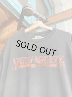 画像4: 90s HARLEY DAVIDSON RAHNS MOTORCYCLE ENGINEERING T-SHIRT L
