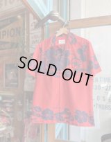 VINTAGE 80s SNAP ON TOOLS ROYAL PALMS ALOHA SHIRT 