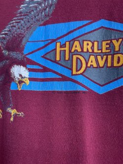 画像5: 1996 HARLEY DAVIDSON EAGLE LOGO SUBURBAN MOTORS T-SHIRT XL
