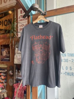画像1: 90s HARLEY DAVIDSON FLATHEAD T-SHIRT L