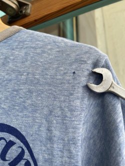 画像9: VINTAGE 70s FRED WALL LONDON KNUCKLEHEAD RINGER T-SHIRT 