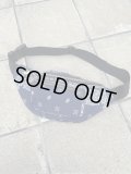 BANDANA REMAKE PAISLEY FANNY PACK FROM US MADE BANDANA NAVY
