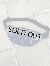 BANDANA REMAKE PAISLEY FANNY PACK FROM US MADE BANDANA NAVY