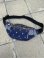 画像1: BANDANA REMAKE PAISLEY FANNY PACK FROM US MADE BANDANA NAVY (1)