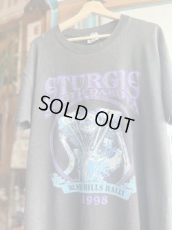 画像4: 1998 HARLEY DAVIDSON STURGIS BLACK HILLS RALLY PANHEAD T-SHIRT L