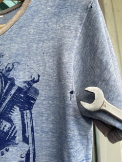 画像5: VINTAGE 70s FRED WALL LONDON KNUCKLEHEAD RINGER T-SHIRT 