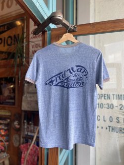 画像2: VINTAGE 70s FRED WALL LONDON KNUCKLEHEAD RINGER T-SHIRT 