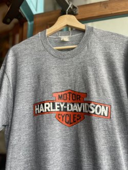 画像4: VINTAGE 80s HARLEY DAVIDSON BAR&SHIELD T-SHIRT 