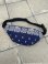画像2: BANDANA REMAKE PAISLEY FANNY PACK FROM US MADE BANDANA NAVY (2)