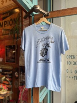 画像1: VINTAGE 1989 ELKHORN DIRT TRACK RACING T-SHIRT L