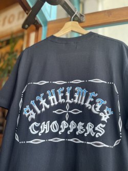 画像4: SIXHELMETS CHOPPERS T-SHIRT DRAWN BY POTS DESIGN BLACK