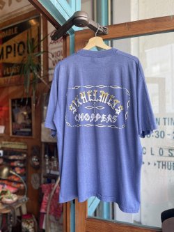画像1: SIXHELMETS CHOPPERS POCKET T-SHIRT DRAWN BY POTS DESIGN XL