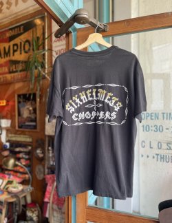 画像1: SIXHELMETS CHOPPERS POCKET T-SHIRT DRAWN BY POTS DESIGN XL