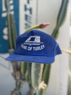 画像1: BANK OF TURLEY CORDUROY CAP