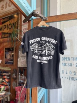 画像2: VINTAGE 80s FRISCO CHOPPERS T-SHIRT S