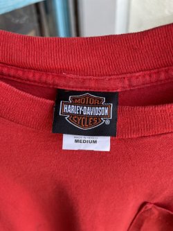 画像3: 90s HARLEY DAVIDSON BAR&SHIELD POMONA VALLEY LONG SLEEVE POCKET T-SHIRT M