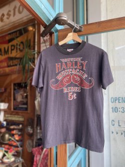 画像1: VINTAGE 80s HARLEY DAVIDSON  T-SHIRT M