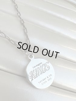 画像1: VINTAHE TIFFANY&CO LOS ANGELES LAKERS KINGS STERLING SILVER 925 CHARM PENDANT