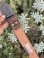 画像3: VINTAGE 70s ZIG-ZAG MAN MARIJUANA LEAFS LETHER BELT (3)