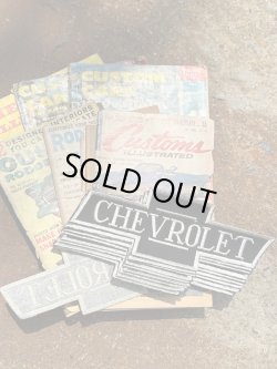 画像2: VINTAGE 70s CHEVROLET BOWTIE PATCH