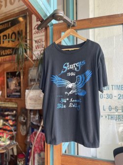 画像1: 1994 STURGIS BLACK HILLS RALLY EAGLE LOGO T-SHIRT L