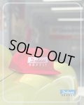 THE DELUXE SUPPLY LOGO VINTAGE TRUCKER HAT RED