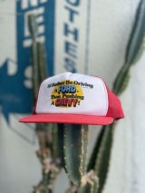 1986 I'D RATHER DRIVE A FORD THAN PUSHING A CHEVY MESH CAP