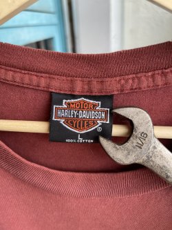 画像3: 1997 HARLEY DAVIDSON WILKINS 50th ANNIVERSARY POCKET T-SHIRT L