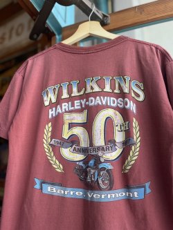 画像4: 1997 HARLEY DAVIDSON WILKINS 50th ANNIVERSARY POCKET T-SHIRT L