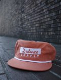 THE DELUXE SUPPLY LOGO NYLON CAP BLACK