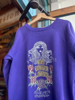 画像4: SIXHELMETS CHOPPERS “MI VIDA LOCA” VTG SWEATSHIRT DRAWN BY BOULEVARD FEVER ART XL
