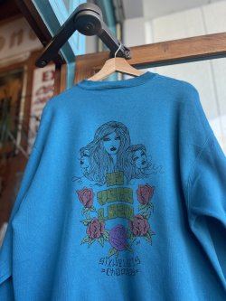 画像4: SIXHELMETS CHOPPERS “MI VIDA LOCA” VTG SWEATSHIRT DRAWN BY BOULEVARD FEVER ART XL