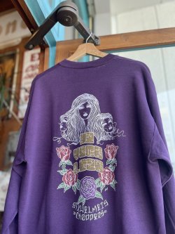 画像4: SIXHELMETS CHOPPERS “MI VIDA LOCA” VTG SWEATSHIRT DRAWN BY BOULEVARD FEVER ART L