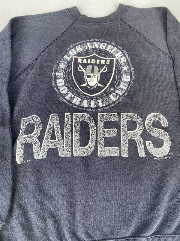 翻译此页 80s USA製 NFL Los Angeles Raiders スウェット