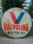 画像2: VINTAGE VALVOLINE MOTOR OIL SIGN